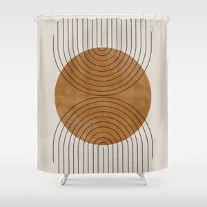 Society 6 shower curtain—never used